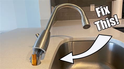 moen kitchen faucet loose handle|How To Tighten A Loose Moen Single Handle Kitchen Faucet